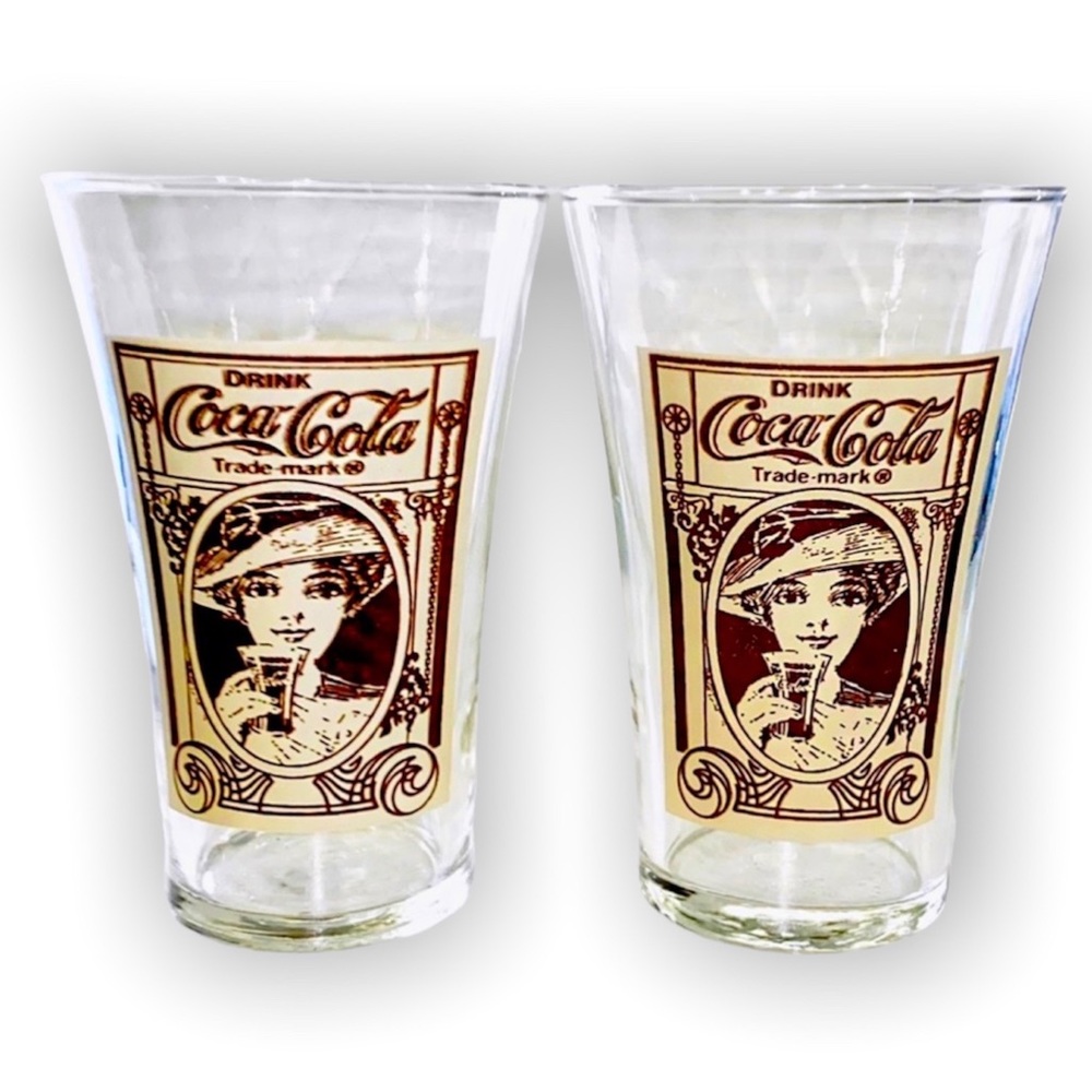 Vintage Coca Cola Glasses